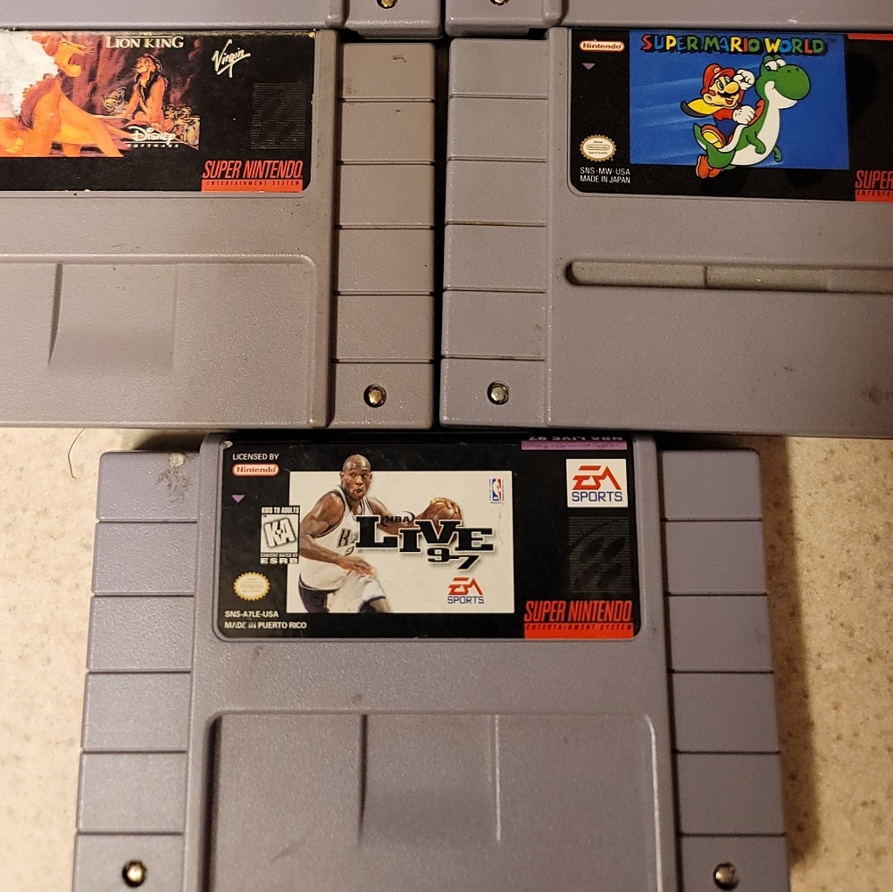 Super Nintendo Games